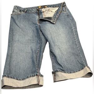 High Sierra Light Blue Women's Cuffed Denim Jeans Size 14